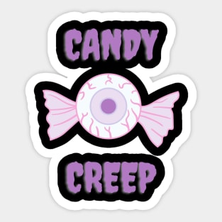 Candy Creep Sticker